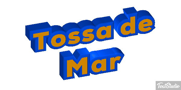 Tossa de Mar Efekt tekstowy