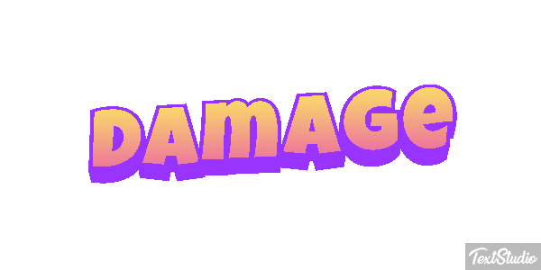 Damage Текстовый эффект