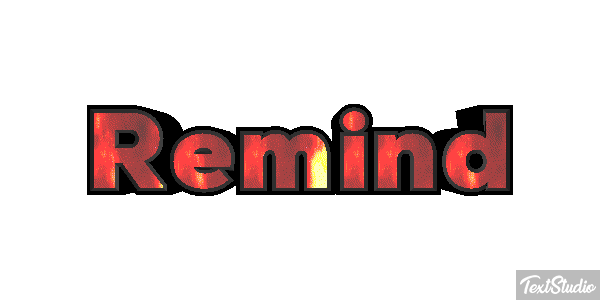 Remind テキスト効果