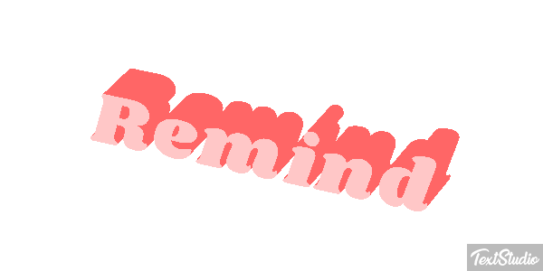 Remind テキスト効果