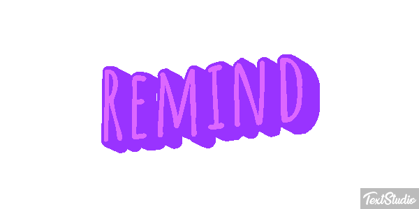Remind テキスト効果