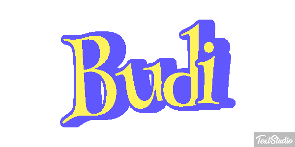 Budi テキスト効果