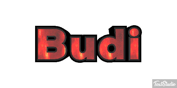 Budi テキスト効果
