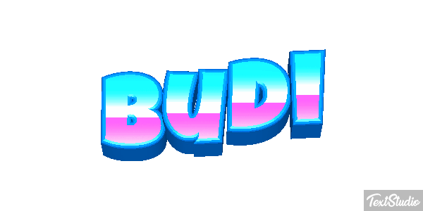 Budi テキスト効果