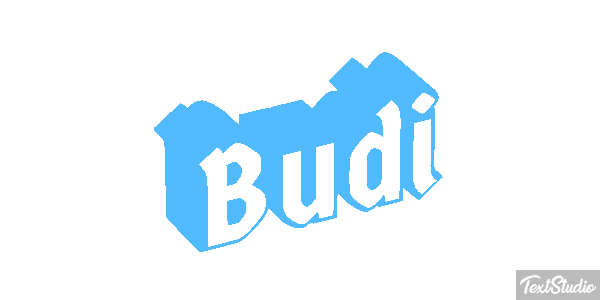 Budi テキスト効果