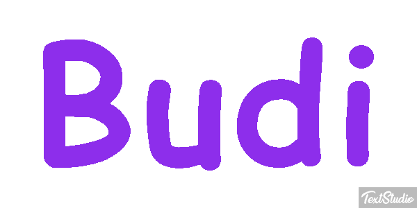 Budi テキスト効果