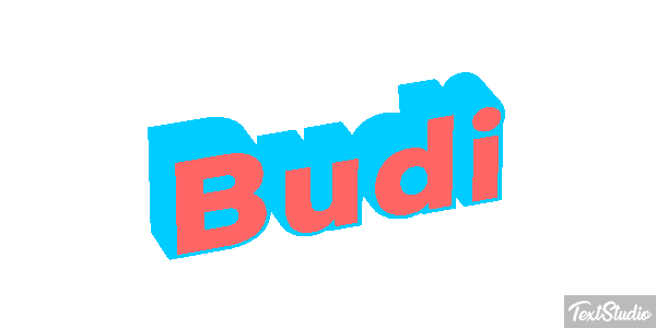 Budi テキスト効果