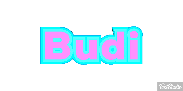 Budi テキスト効果