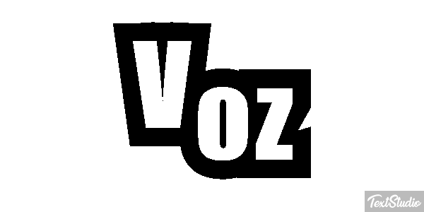 Voz Efecto de texto