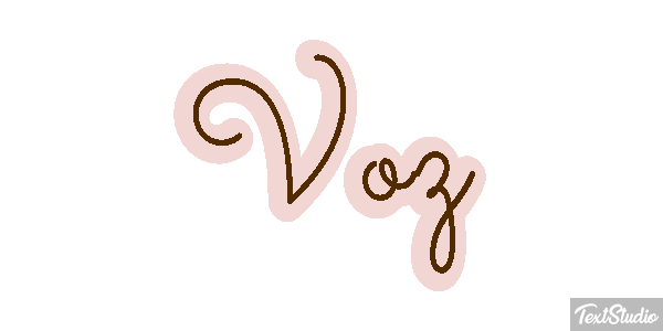 Voz Efecto de texto