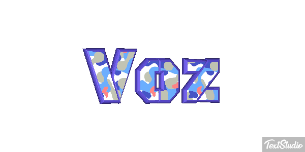 Voz Efecto de texto