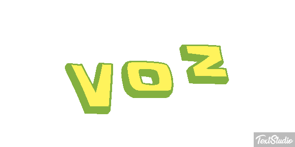 Voz Efecto de texto