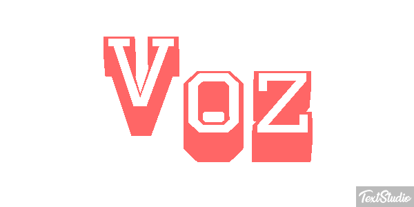 Voz Efecto de texto