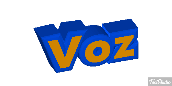 Voz Efecto de texto