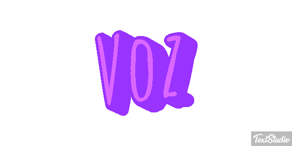 Voz Efecto de texto