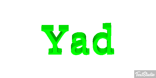 Yad Text effect