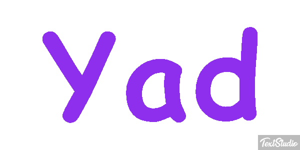 Yad Text effect