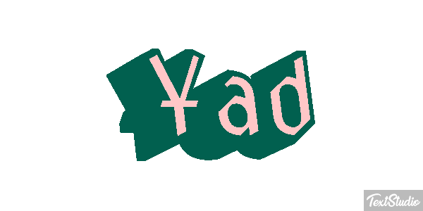 Yad Text effect