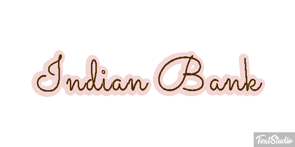 Indian Bank Efeito do texto