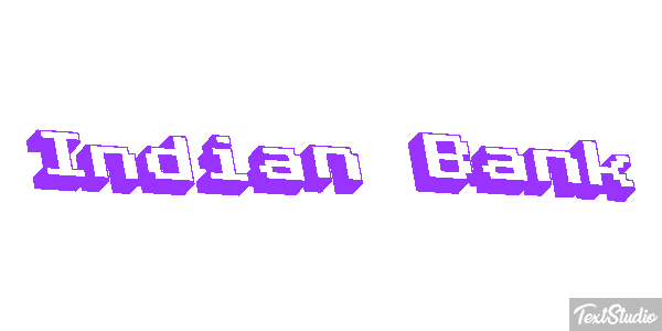 Indian Bank Efeito do texto