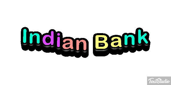 Indian Bank Efeito do texto