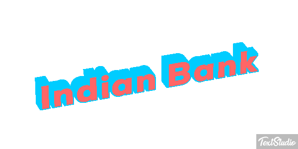 Indian Bank Efeito do texto