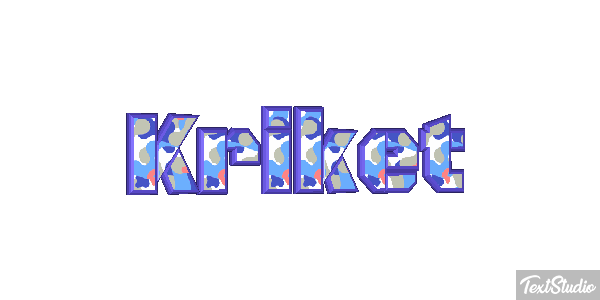 Kriket Effetto testo