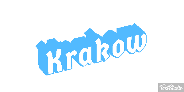 Krakow Efekt tekstowy