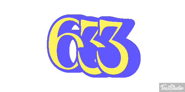 633 テキスト効果