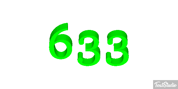 633 テキスト効果