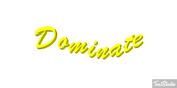 Dominate Effet de texte