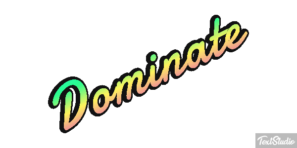 Dominate Effet de texte