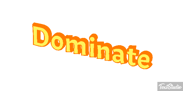 Dominate Effet de texte