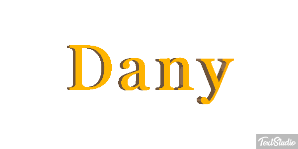 Dany Texteffekt