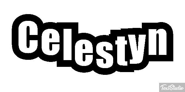 Celestyn Text effect