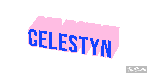Celestyn Text effect