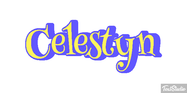 Celestyn Text effect