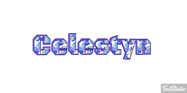 Celestyn Text effect
