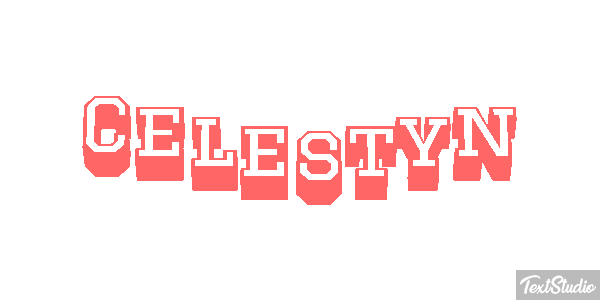 Celestyn Text effect