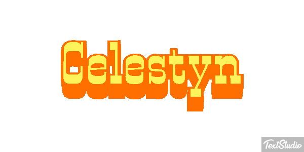 Celestyn Text effect