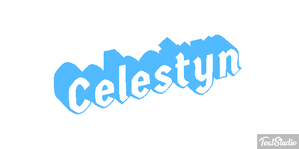 Celestyn Text effect