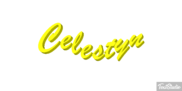 Celestyn Text effect
