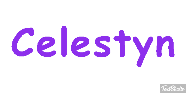 Celestyn Text effect