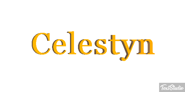 Celestyn Text effect
