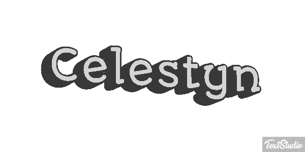 Celestyn Text effect