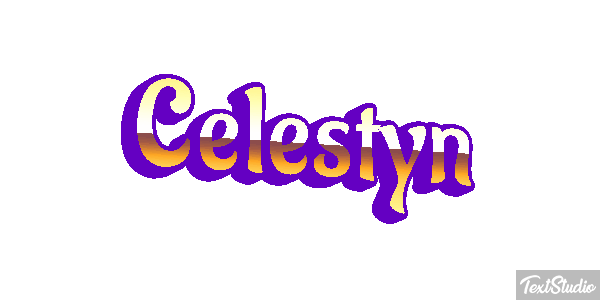 Celestyn Text effect