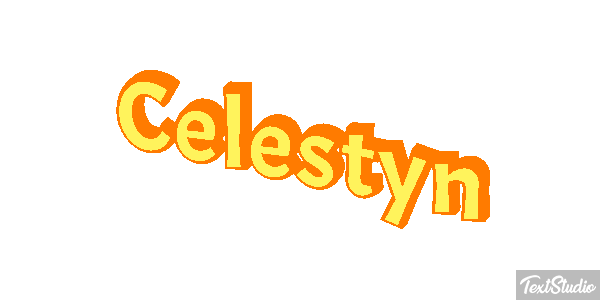Celestyn Text effect