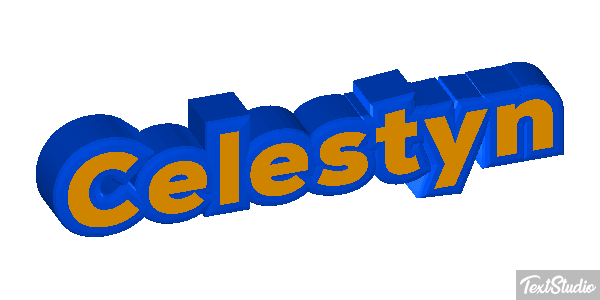 Celestyn Text effect