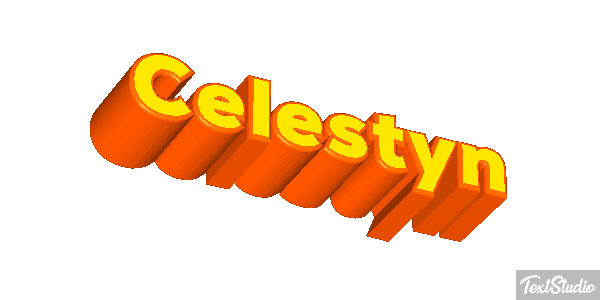 Celestyn Text effect