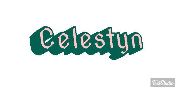 Celestyn Text effect
